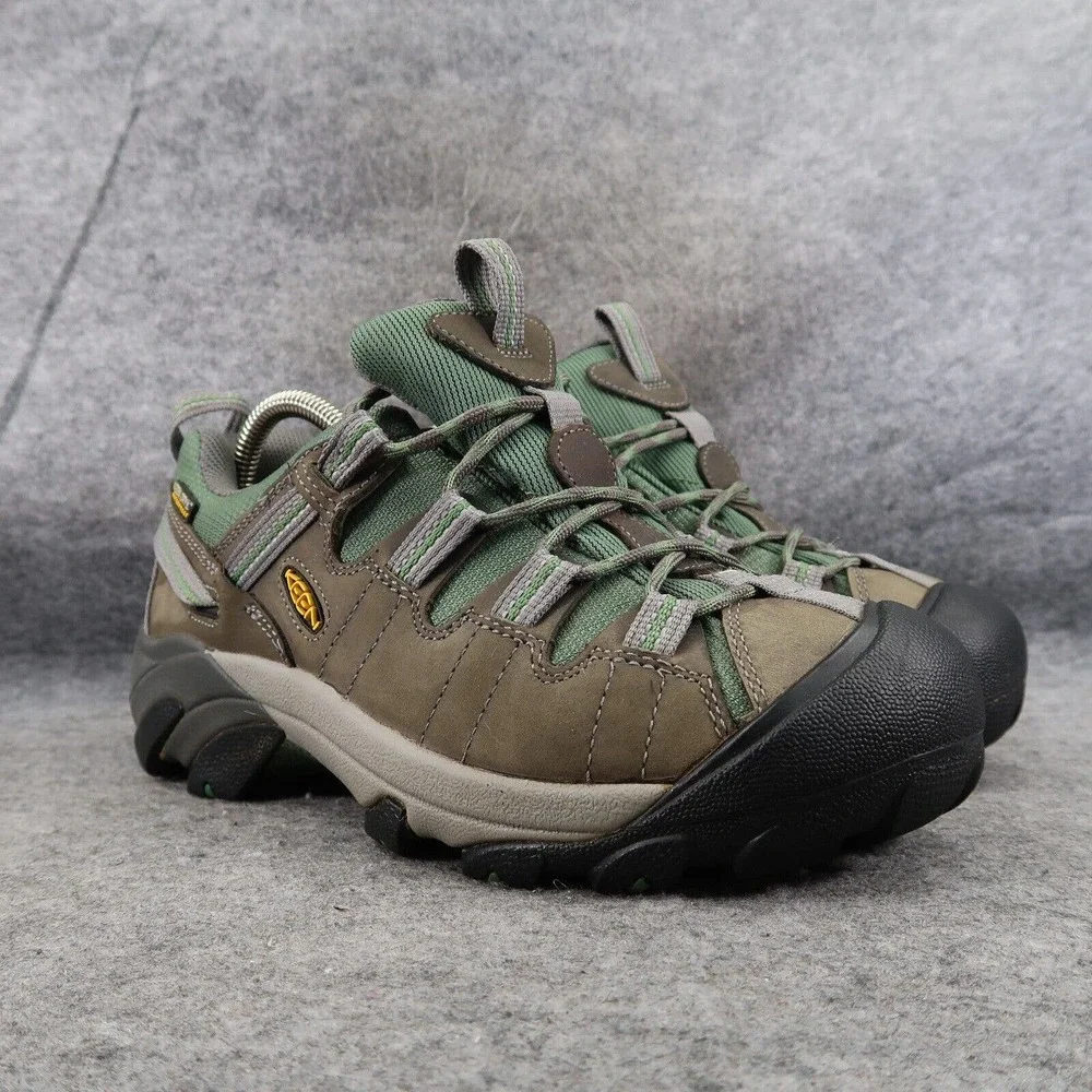 Keen Shoes Womens 9 Hiking Athletic Targhee Low Leather Outdoor Trail Waterproof
